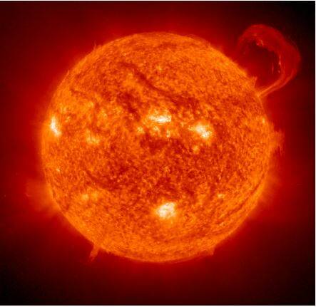 NASA sun image